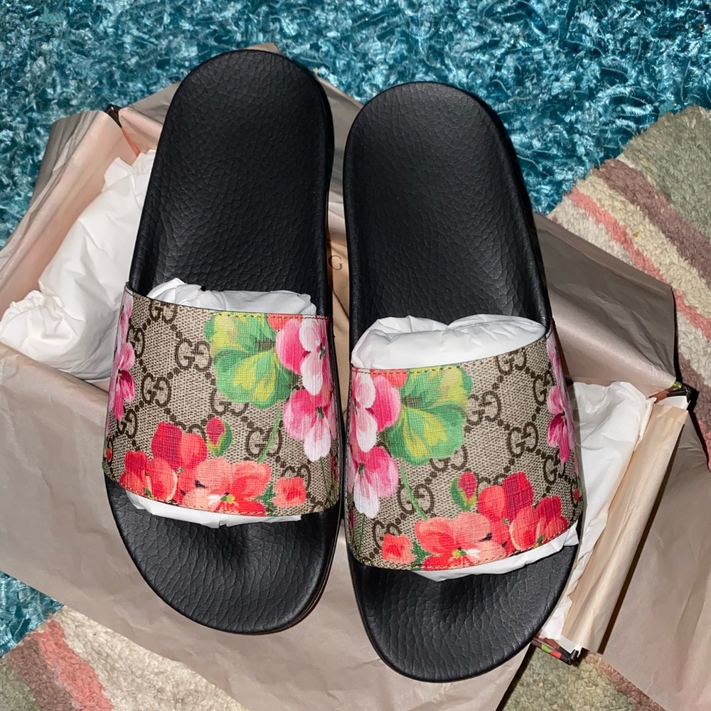 GUCCI BLOOM SLIDES